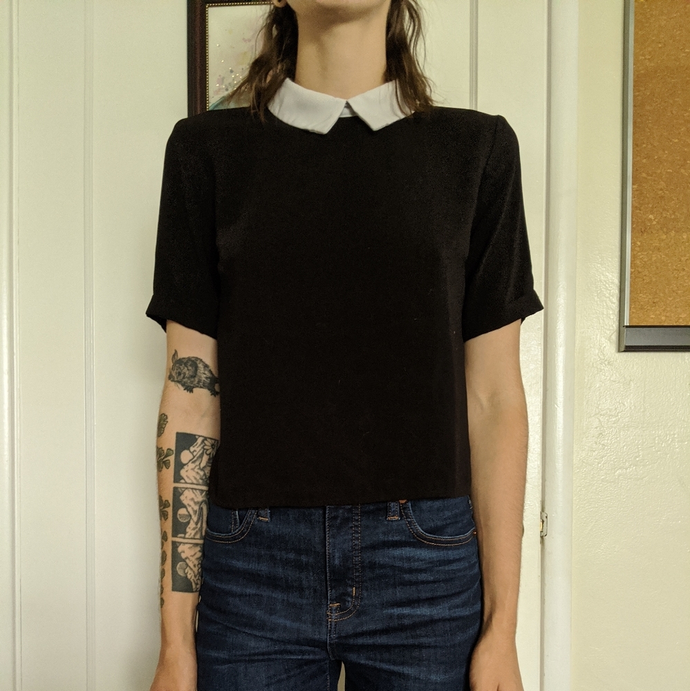 Collared blouse